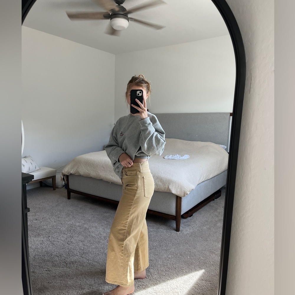 GORG Banana Republic wide leg crop pants!